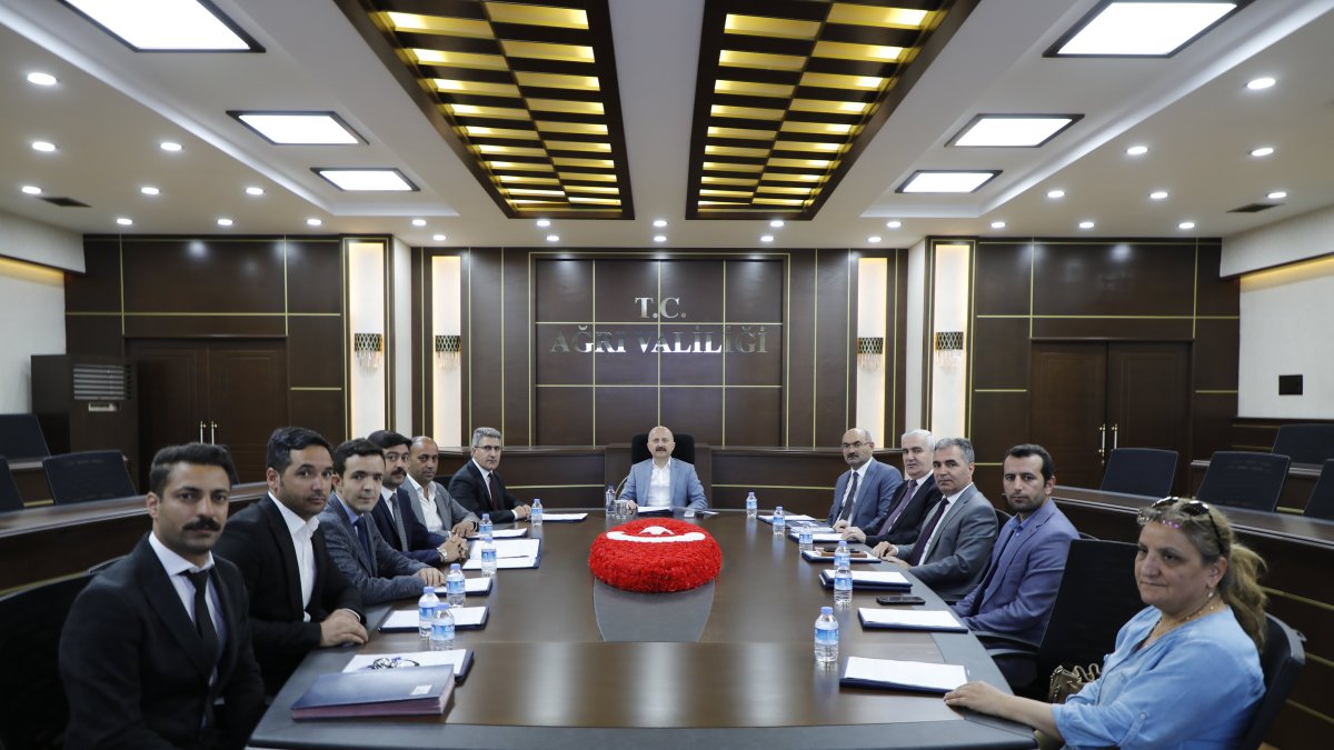 Vali Varol'un Başkanlığında İl Toprak Koruma Kurulu Toplantısı Yapıldı