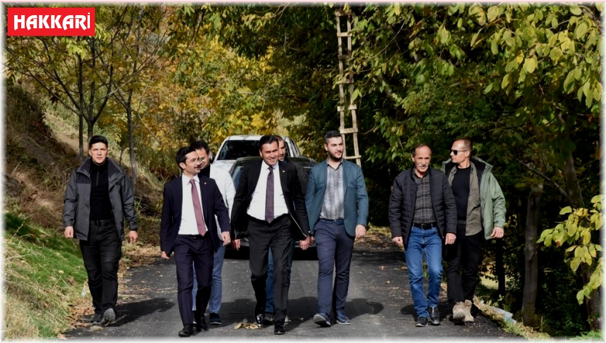 Vali yardımcıları Kaval bölgesindeki çalışmaları inceledi