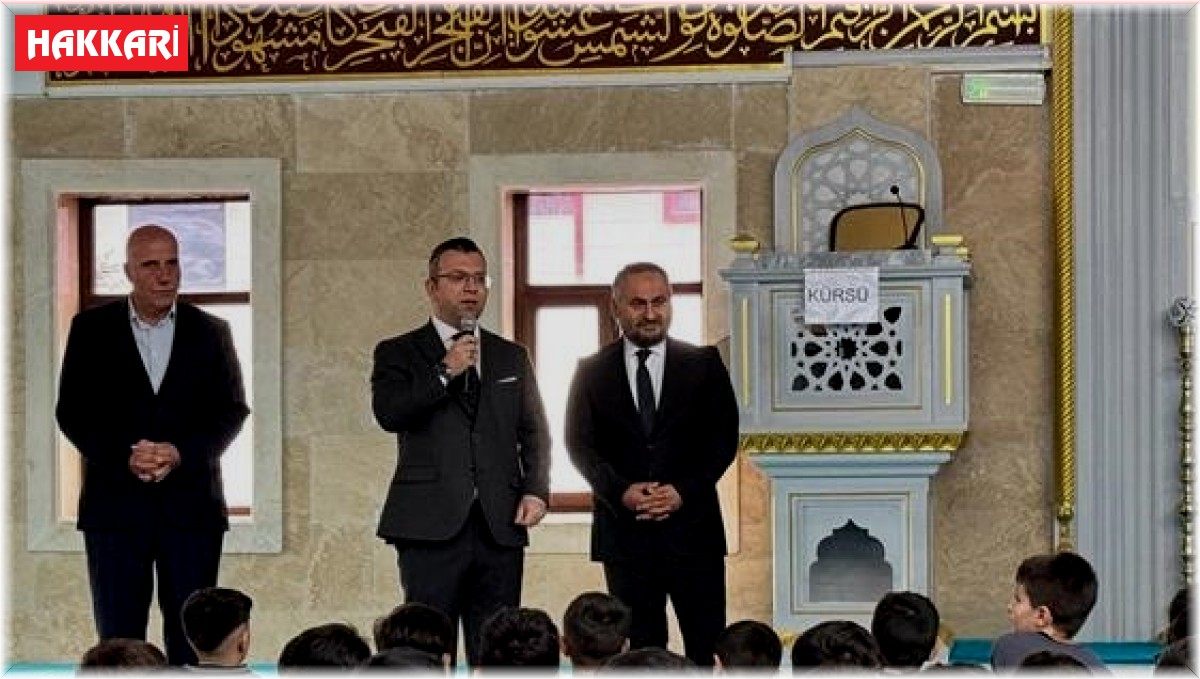 Vali Yardımcısı Berber: "Cami, dinimiz İslam'ın kurumsallaşmış temel değerlerinden biridir"