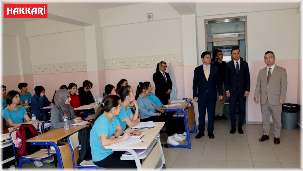 Vali Yardımcısı Furkan Berber'den Fen Lisesi'ne ziyaret