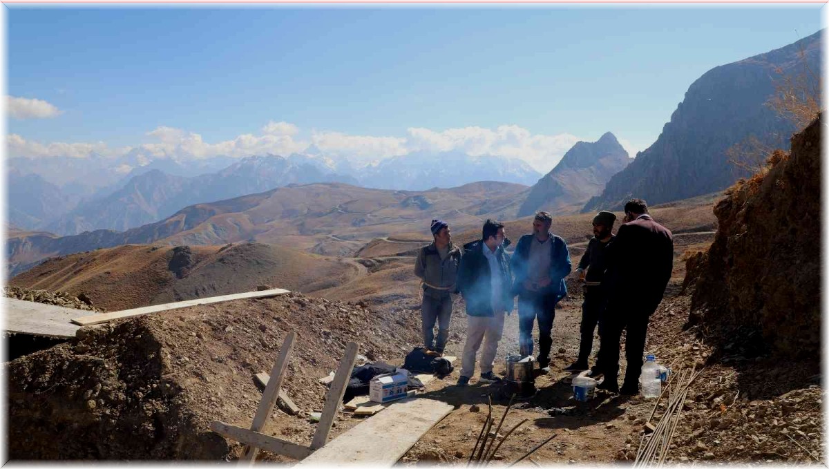 Vali yardımcısı Kasimoğlu 3 bin 500 rakımda