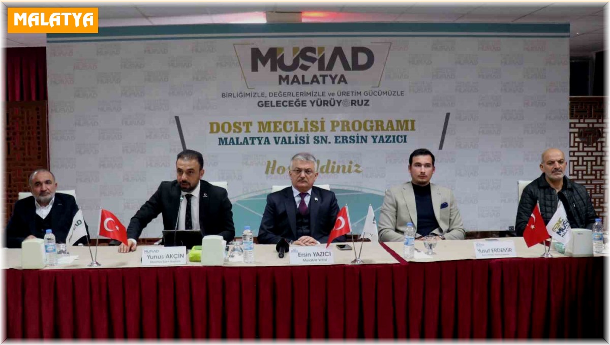 Vali Yazıcı: "Malatya'mızı da bu düşünceler ve çalışmalar doğrultusunda eskisinden daha güzel hale getireceğiz"