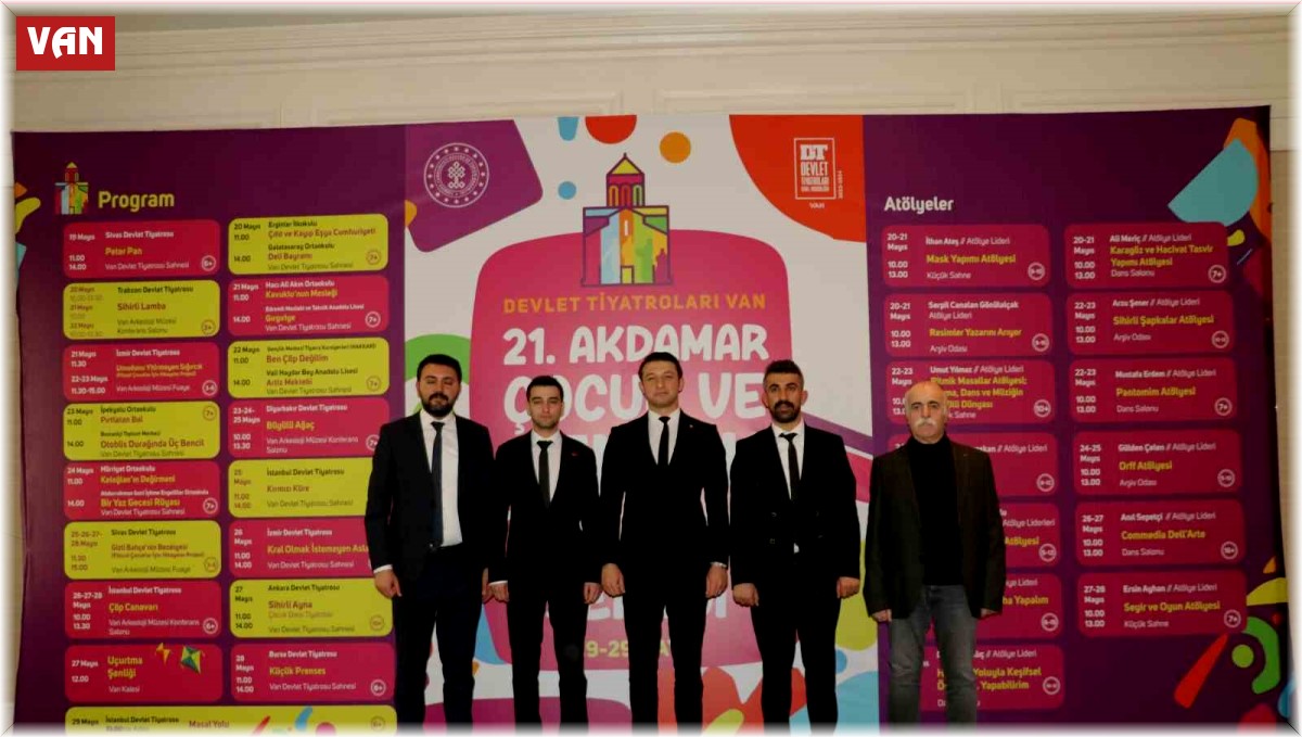Van Akdamar Çocuk ve Gençlik Tiyatroları Şenliği başlıyor