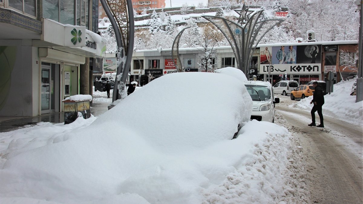 Van, Bitlis, Muş ile Hakkari için kar ve çığ uyarısı
