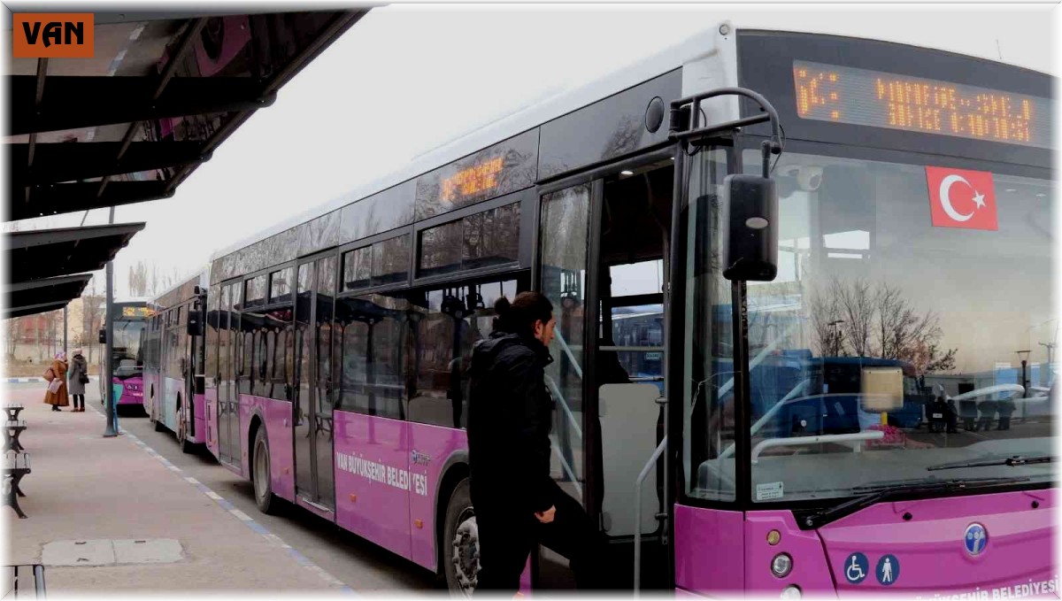 Van Büyükşehir Belediyesi 1 yılda 9.7 milyon yolcu taşıdı