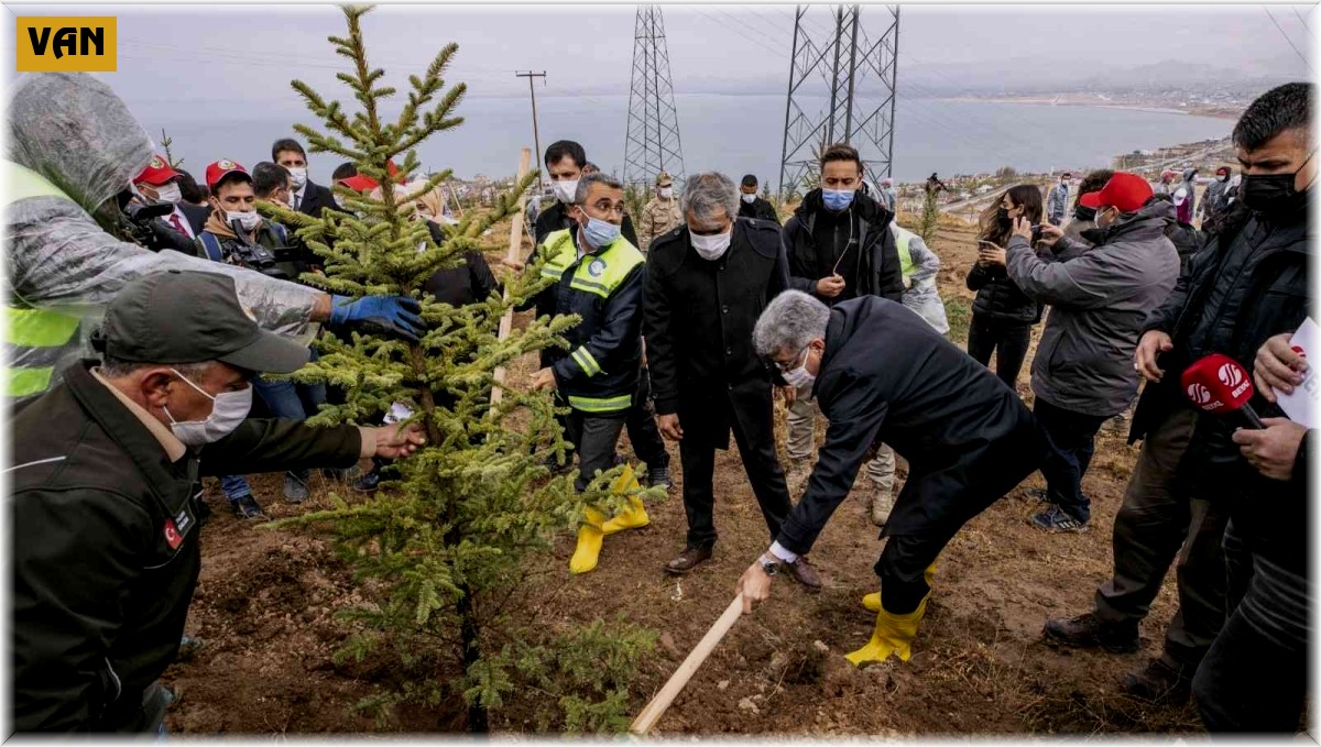 Van Büyükşehir Belediyesi 2021 yılında yeşil bir kent için çalıştı