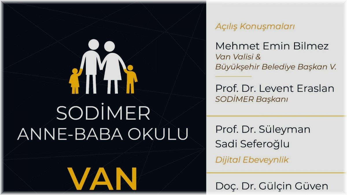 Van Büyükşehir Belediyesi anne-baba okulu semineri düzenleyecek