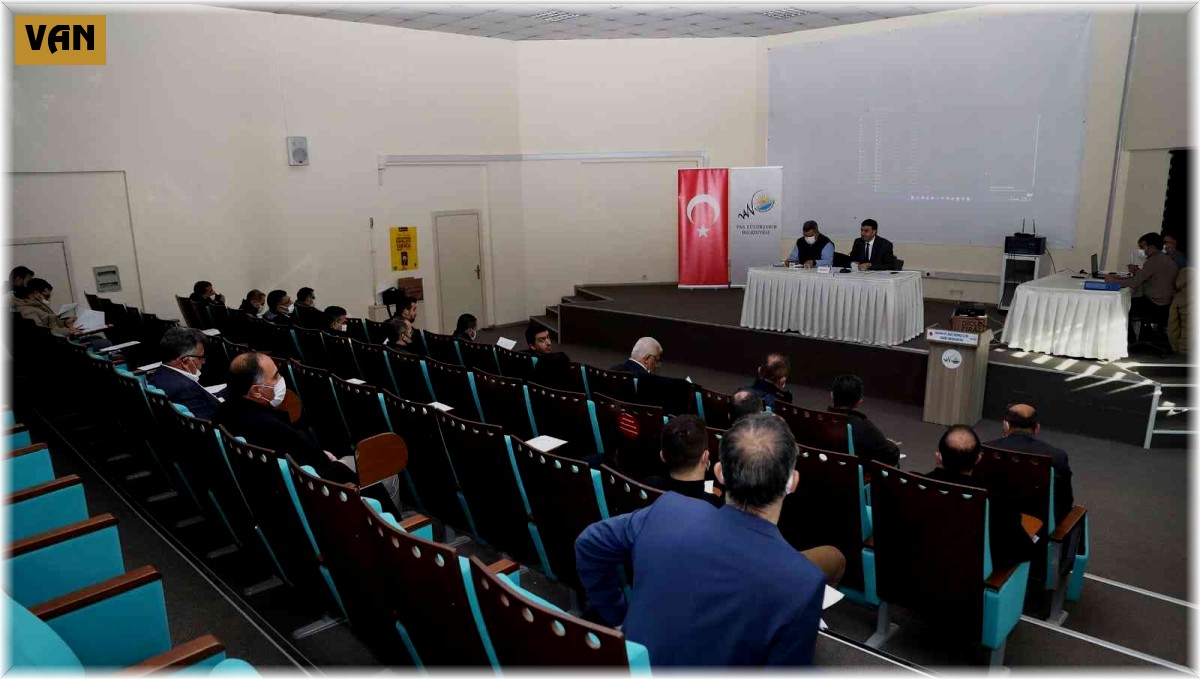 Van Büyükşehir Belediyesi Aralık Ayı UKOME Toplantısı yapıldı