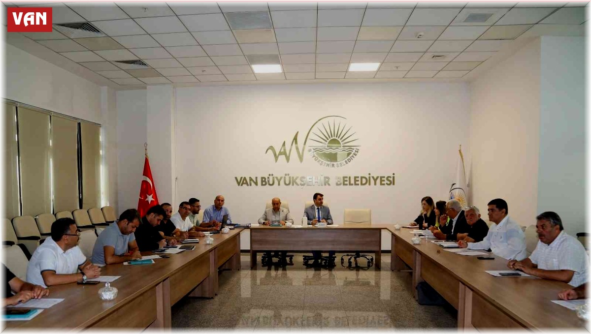 Van Büyükşehir Belediyesi Eylül Ayı UKOME Toplantısı yapıldı