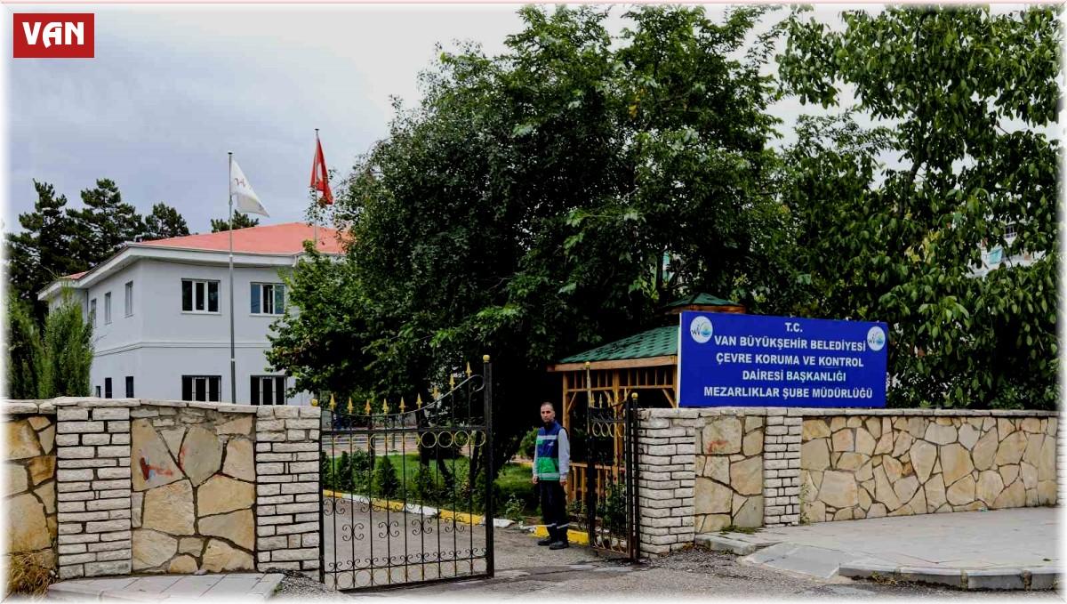 Van Büyükşehir Belediyesi 'Mezarlık Bilgi Sistemi'ni kurdu