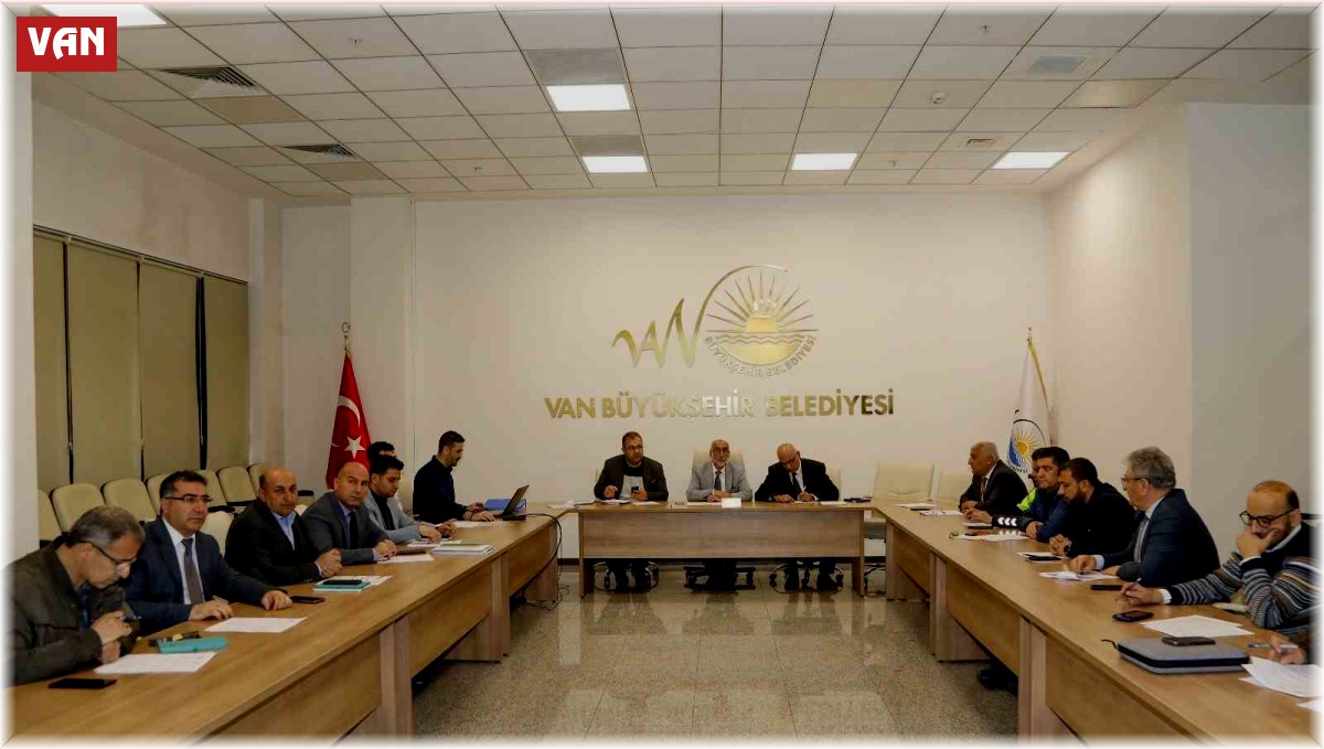 Van Büyükşehir Belediyesi UKOME toplantısı yapıldı