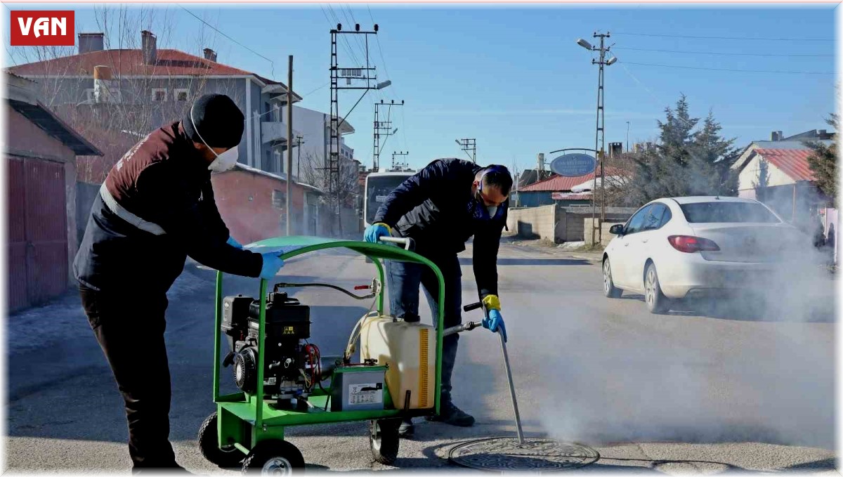 Van Büyükşehir Belediyesi vektörle mücadelenin startını verdi