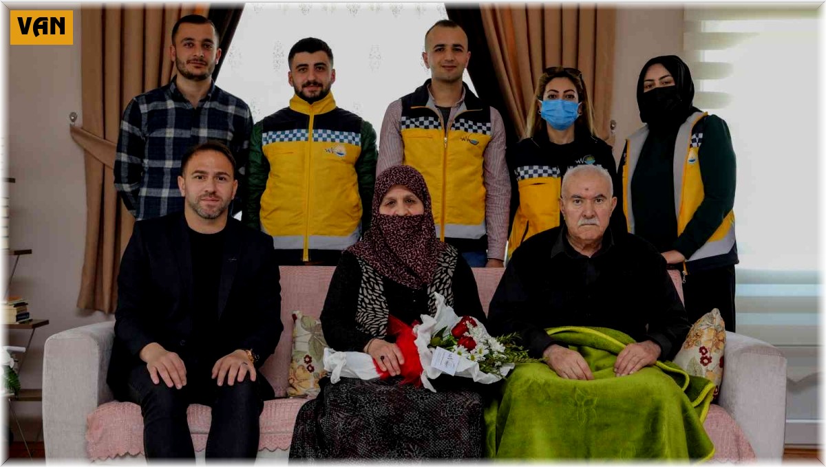 Van Büyükşehir Belediyesi yaşlıları yalnız bırakmadı