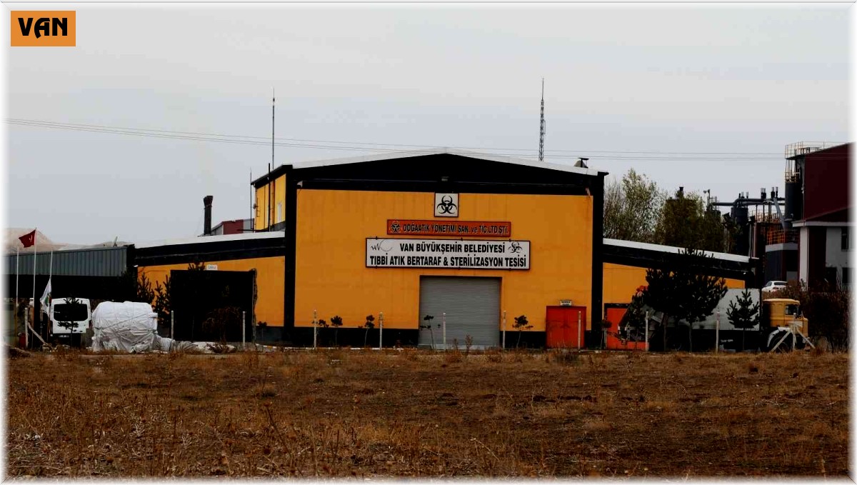 Van Büyükşehir Belediyesi yıllık bin 500 ton tıbbi atığı bertaraf ediyor