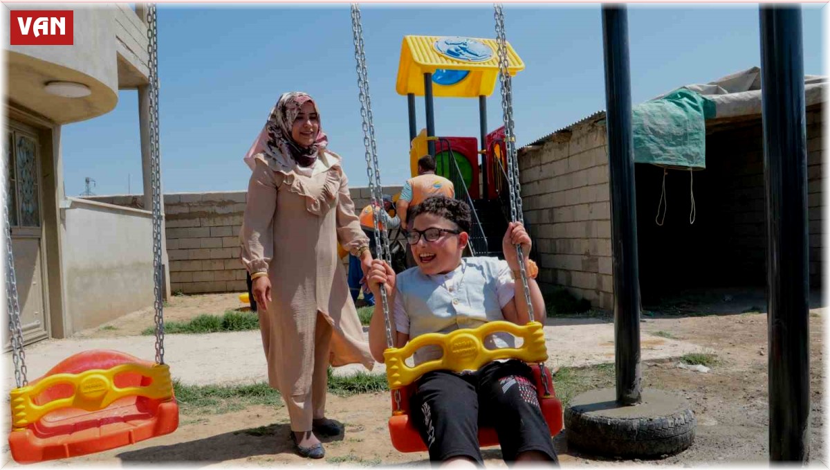 Van Büyükşehir Belediyesi, Yusuf'un park hayalini gerçekleştirdi