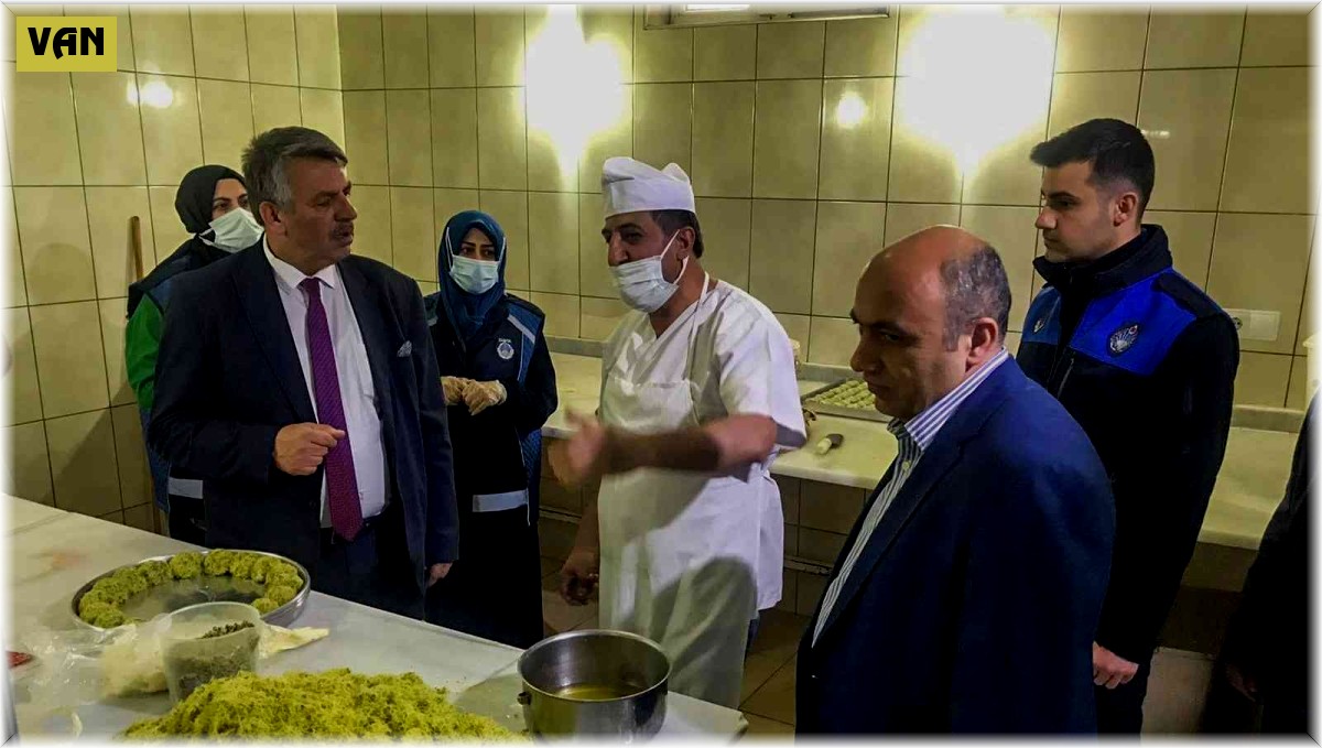 Van Büyükşehir Belediyesinden bayram denetimi