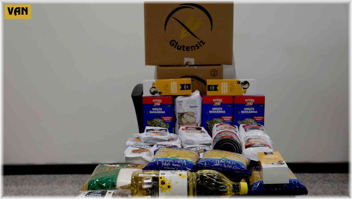 Van Büyükşehir Belediyesinden çölyak hastalarına glütensiz gıda kolisi