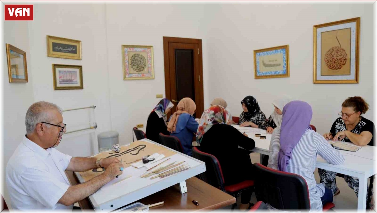 Van Büyükşehir Belediyesinden Hüsn-İ Hat Kursu