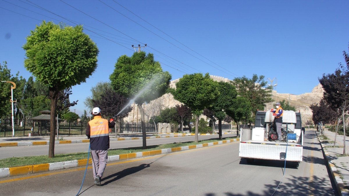 Van Büyükşehir Belediyesinden ilaçlama çalışmaları