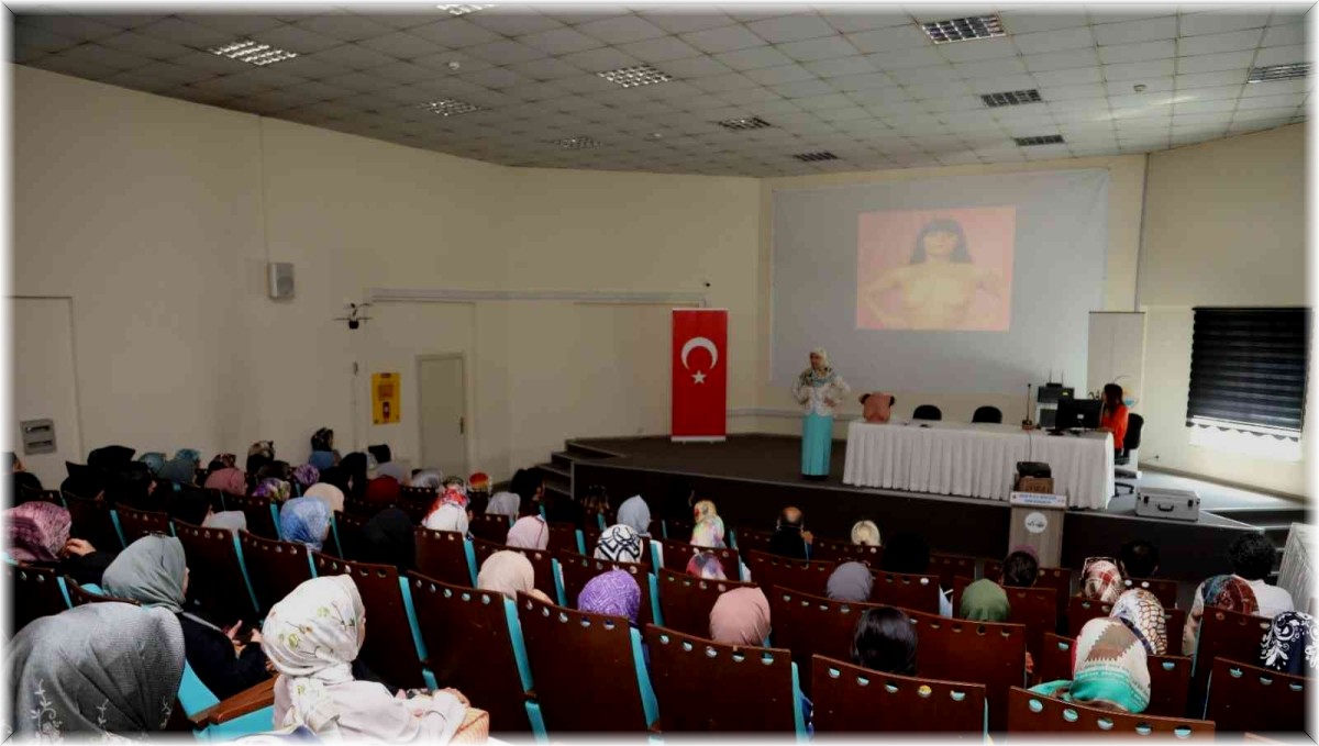Van Büyükşehir Belediyesinden kadınlara sağlık eğitimi