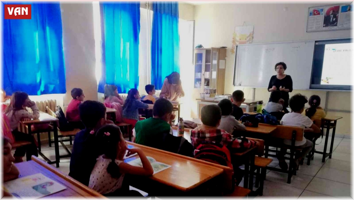 Van Büyükşehir Belediyesinden 'sıfır atık ve iklim değişikliği' eğitimi