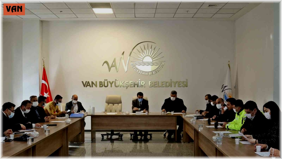 Van Büyükşehir Belediyesinin Şubat Ayı UKOME Toplantısı yapıldı