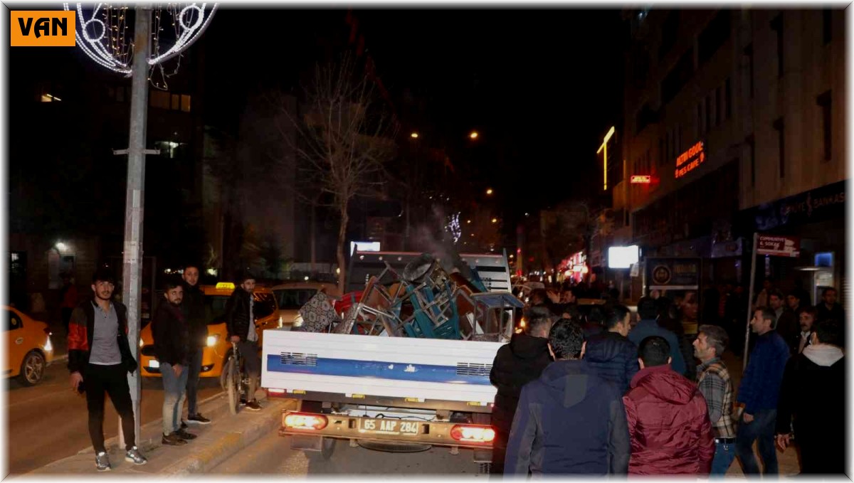 Van Büyükşehir'in seyyar satıcılarla mücadelesi sürüyor