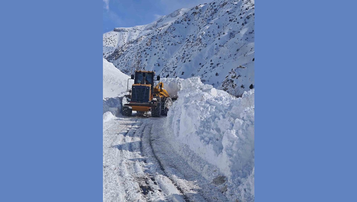 Van-Çatak karayolu ulaşıma açılmaya çalışılıyor