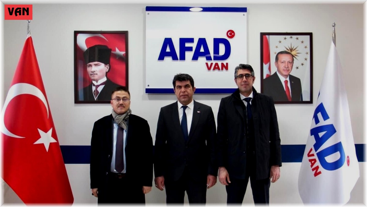Van Cumhuriyet Başsavcısı Dönmez'den AFAD'a ziyaret