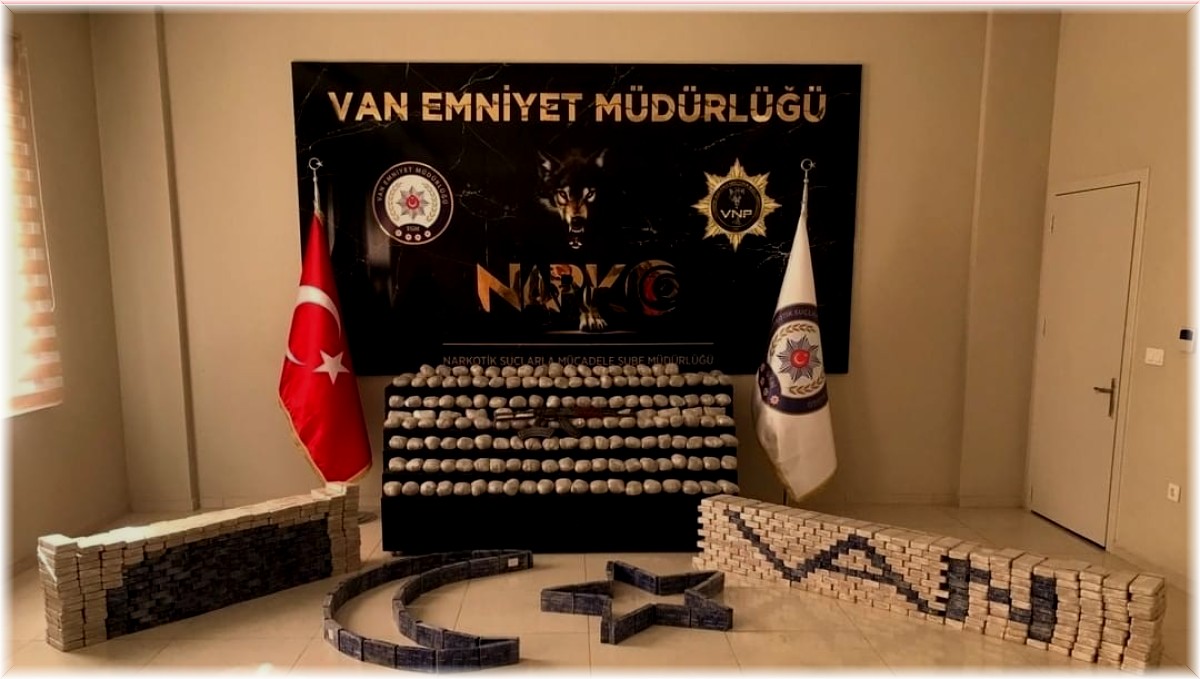 Van'da 1 ayda 1 tondan fazla uyuşturucu ele geçirildi