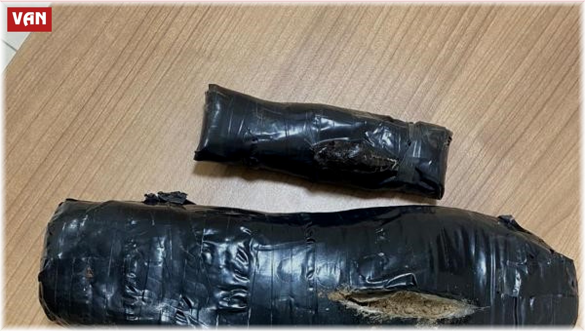 Van'da 1 kilo eroin ele geçirildi