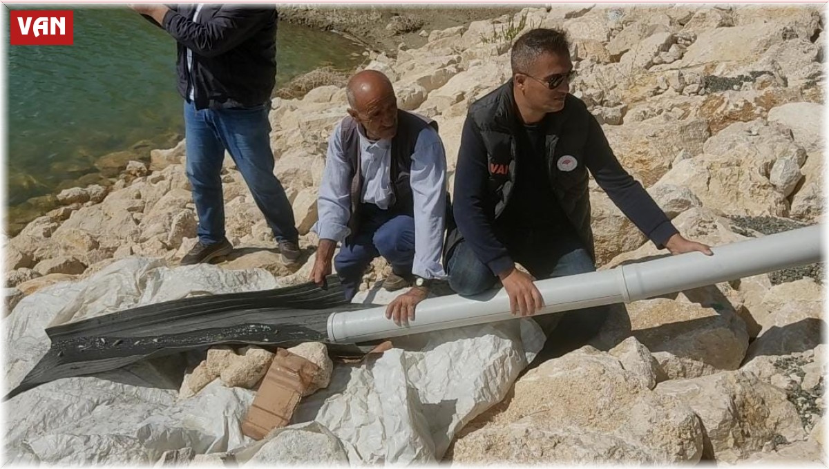 Van'da 1 milyon 800 bin balık göllere bırakıldı