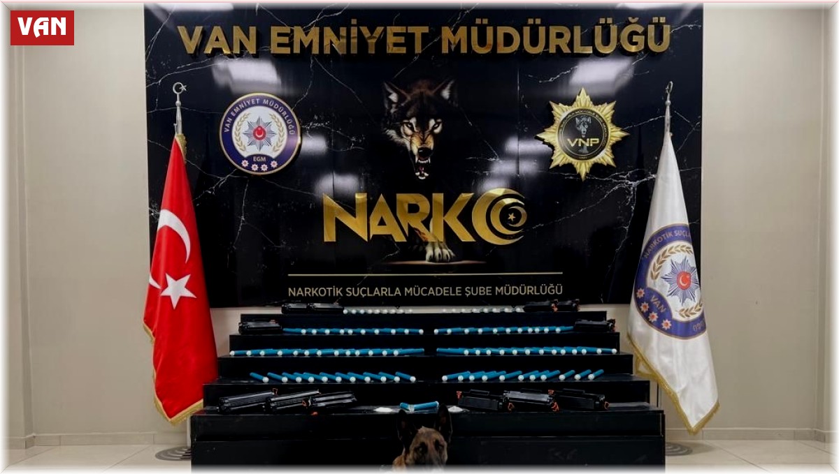 Van'da 10 kilo metamfetamin ele geçirildi