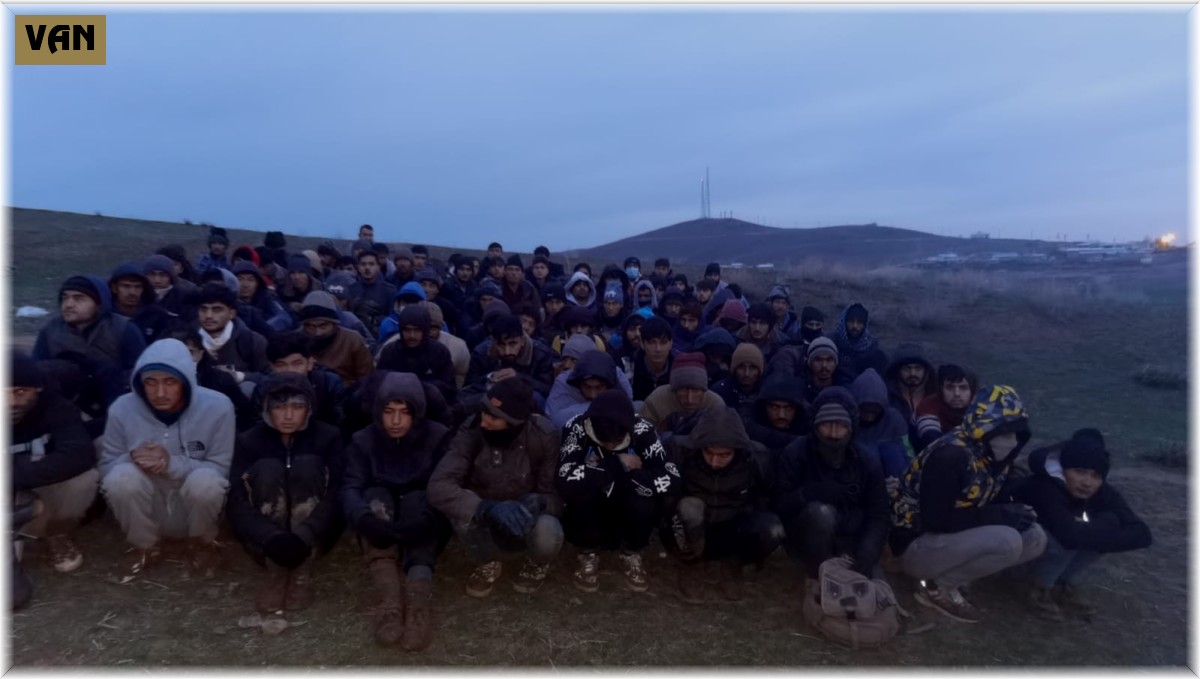 Van'da 101 düzensiz göçmen yakalandı