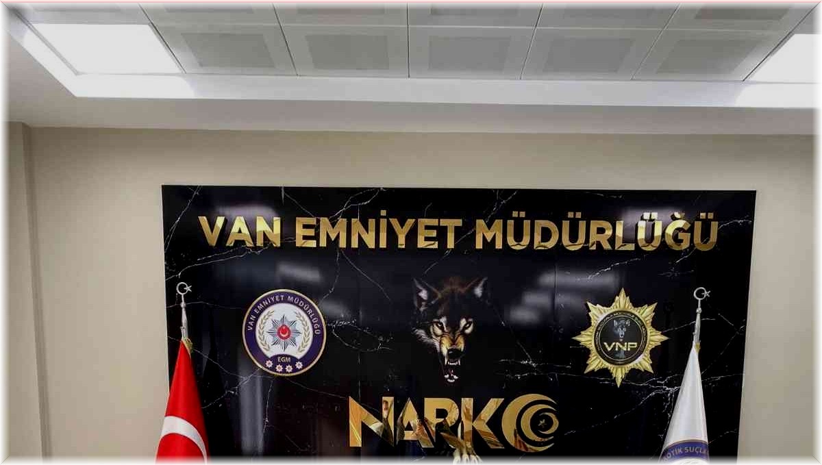 Van'da 101 kilo 440 gram eroin ele geçirildi