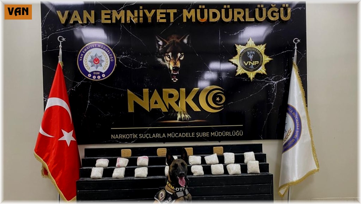 Van'da 117 kilo uyuşturucu ele geçirildi