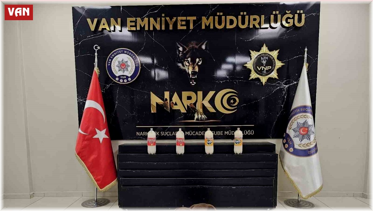 Van'da 12 kilo metamfetamin ele geçirildi