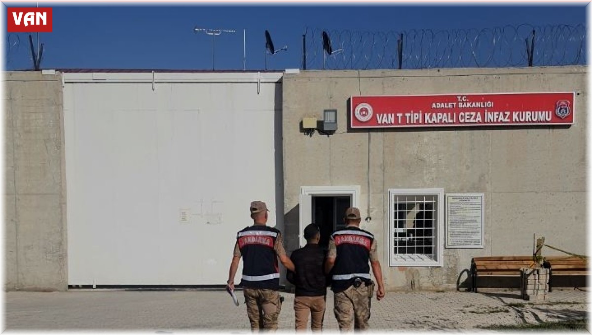 Van'da 12 yıl kesinleşmiş hapis cezası olan şahıs tutuklandı