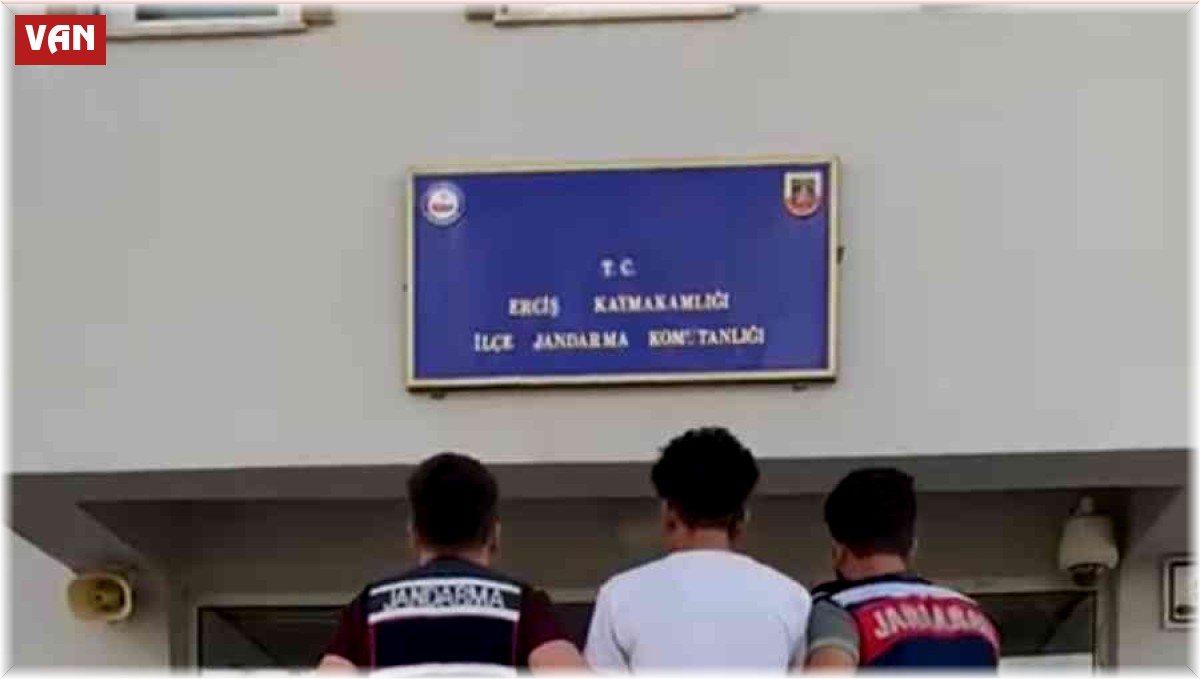 Van'da 14 yıl 13 ay 25 gün kesinleşmiş hapis cezası bulunan şahıs tutuklandı