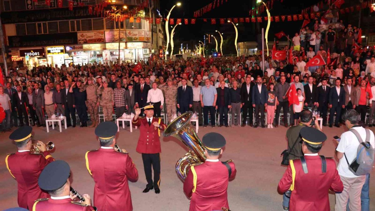 Van'da 15 Temmuz etkinliği