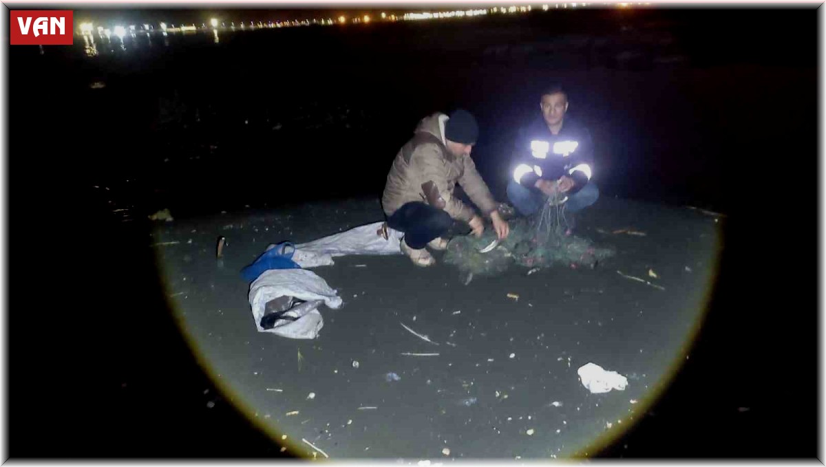 Van'da 150 kilo inci kefali ele geçirildi