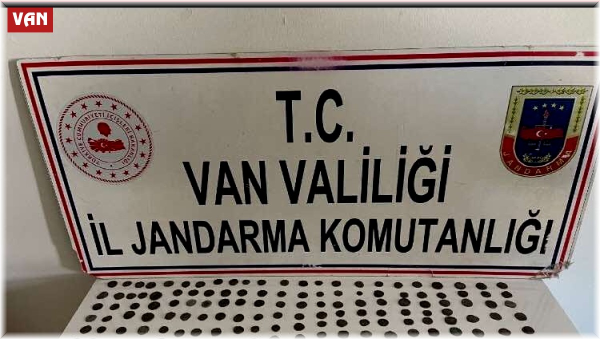 Van'da 197 adet bronz sikke ele geçirildi