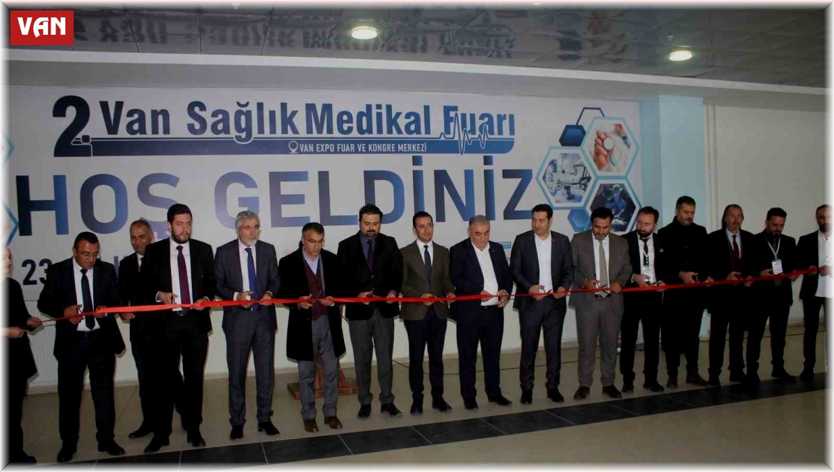 Van'da '2. Sağlık Medikal Fuarı' kapılarını açtı