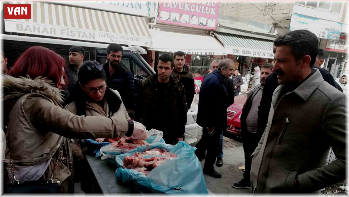 Van'da 21 kilo kaçak et ele geçirildi