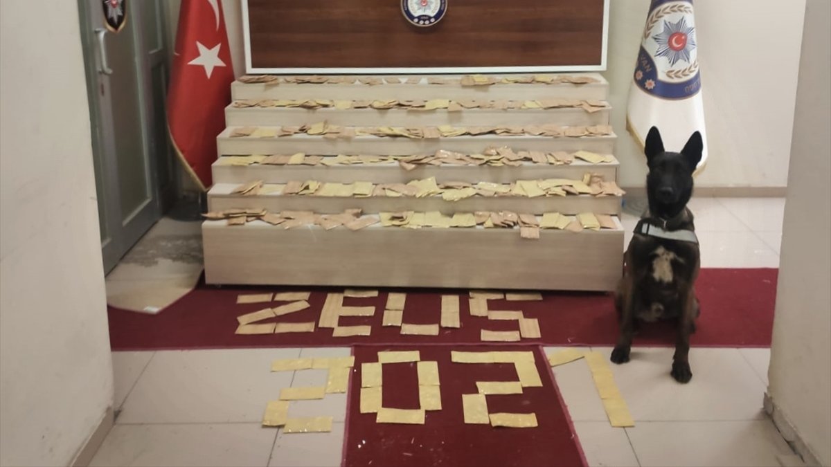 Van'da 22 kilo 780 gram eroin ele geçirildi