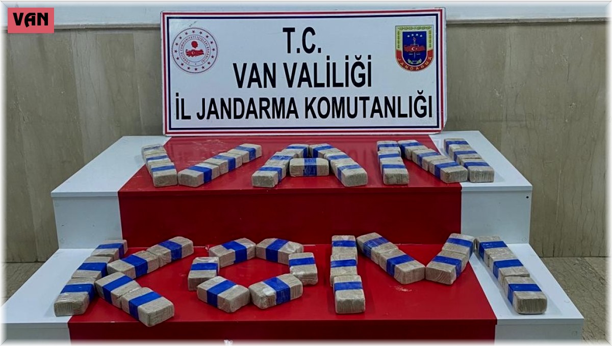 Van'da 24 kilo 450 gram eroin ele geçirildi
