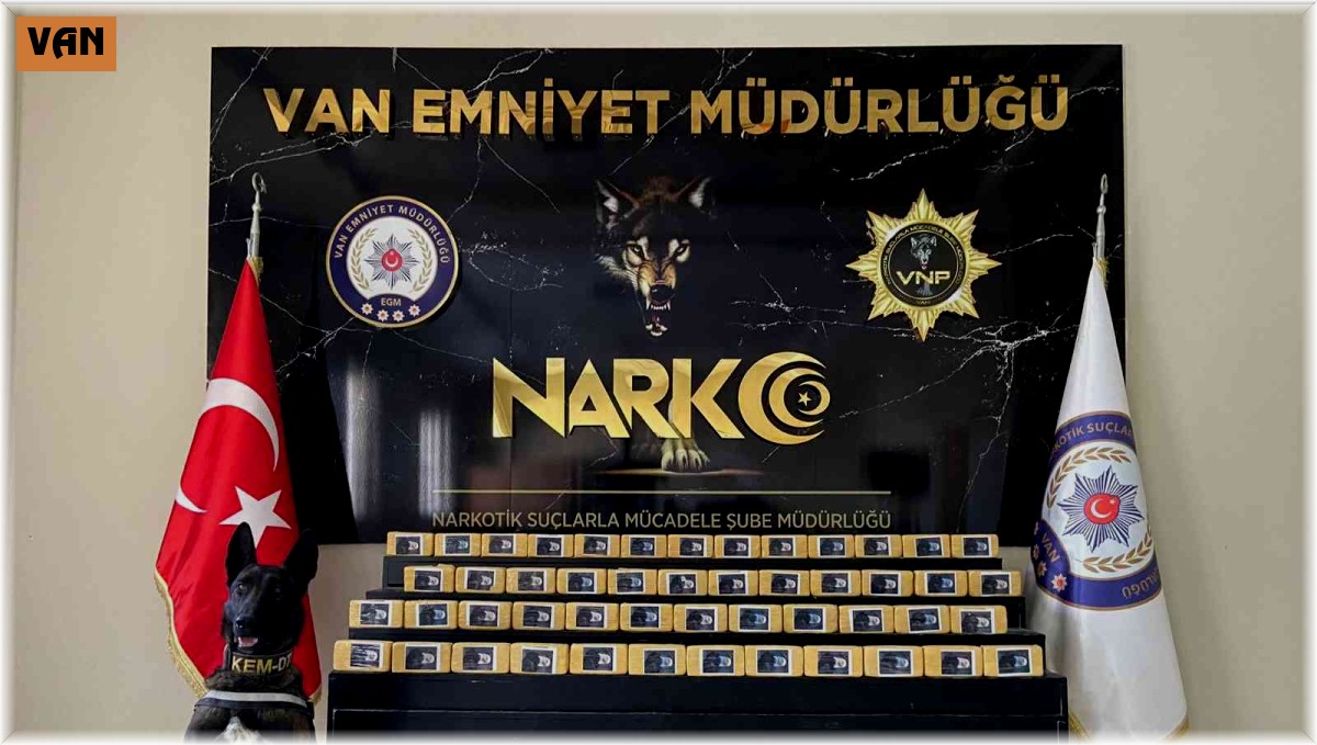 Van'da 27 kilo 100 gram eroin ele geçirildi