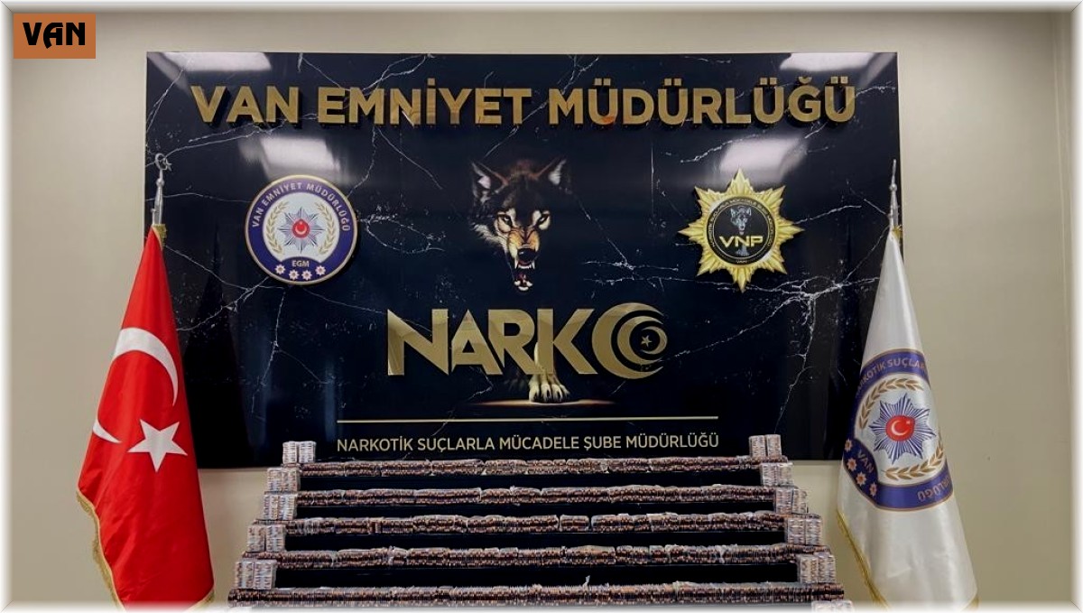 Van'da 28 bin 80 adet sentetik ecza ele geçirildi