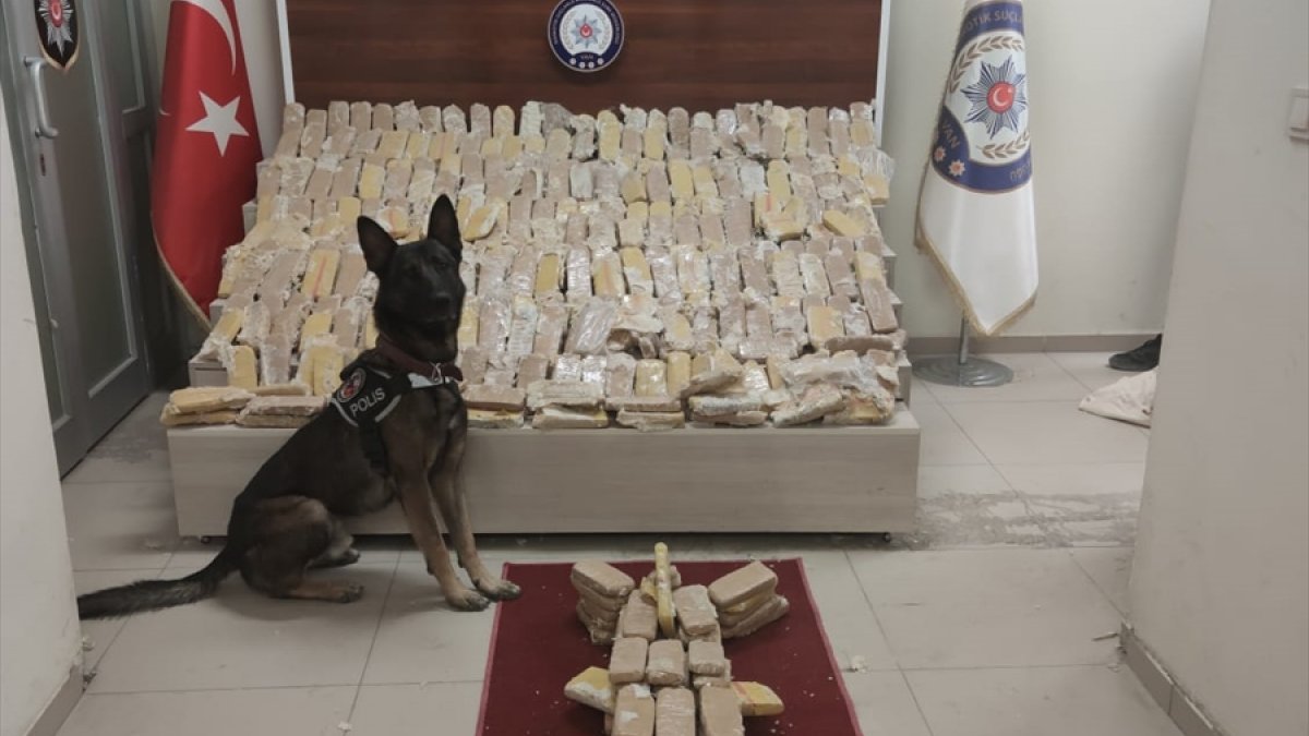 Van'da 282 kilo 630 gram eroin ele geçirildi