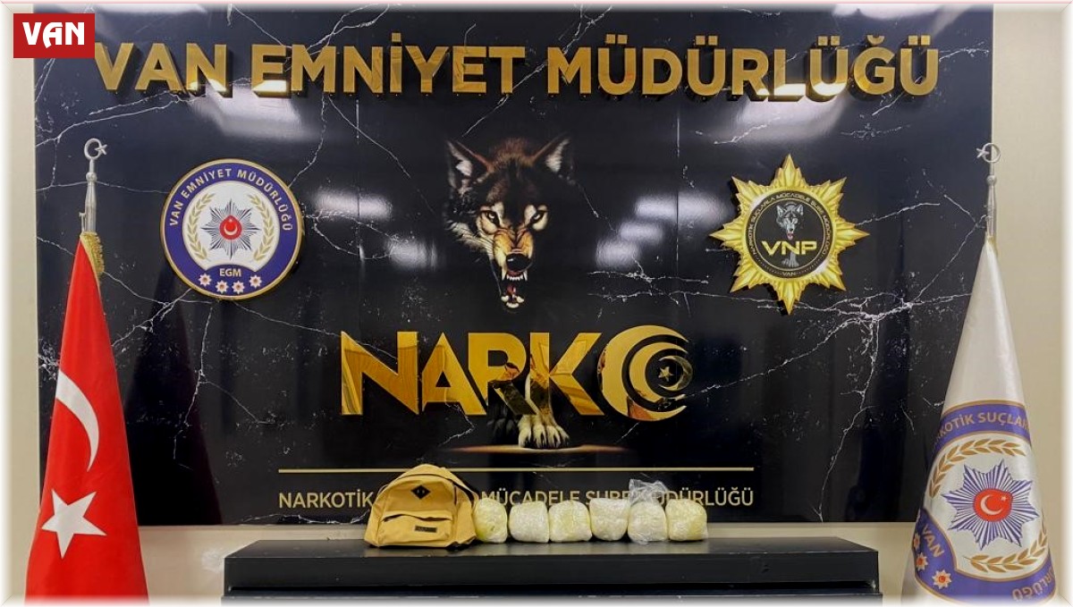 Van'da 29 kilo 500 gram metamfetamin ele geçirildi